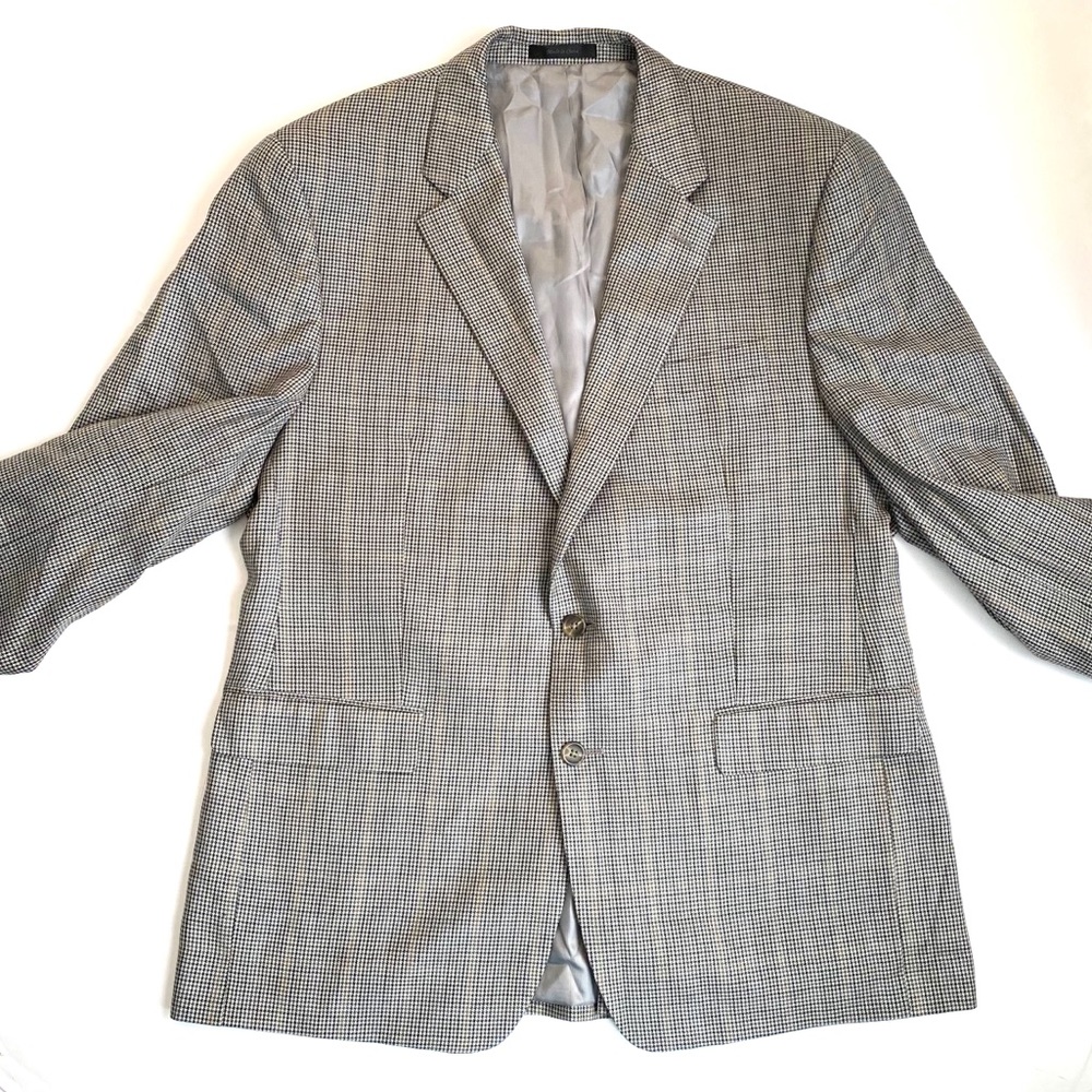 Chaps Gray Blazer 44 Regular